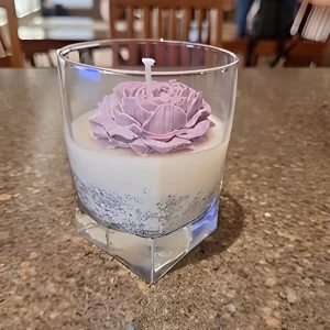 Handmade Candle - Pink